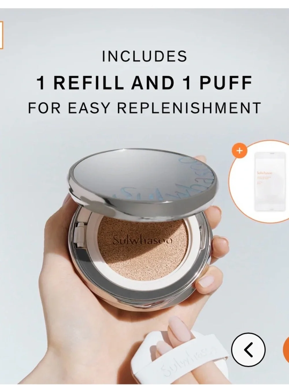 Sulwhasoo Luminous Cushion Foundation – Warm Beige
